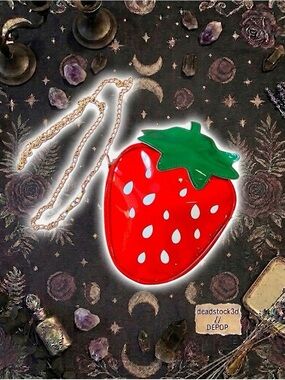 Current Mood x Dolls Kill STRAWBERRY JELLY BAG